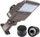 Ledmo Floodlight Lighting 3-IN-1 Sensor W/dusk Dawn Photocell 22500 Lm New. Price: $76.30.