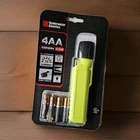 Nib Underwater Kinetics 4AA Xenon Flashlight, Front Switch, Safety Yellow, New. Price: $22.24.