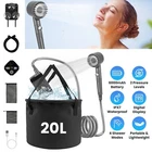 6000MAH Electric Shower Pump Rechargeable Head Tool New. Price: $48.95.