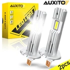 Auxito H1 Led Headlight Bulb Conversion Kit High Low Beam Lamp 6500K Super White New. Price: $23.99.