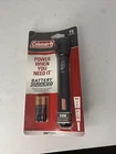 Coleman 50M Led Flashlight 75 Lumens With Battery Guard New. Price: $15.95.