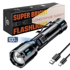 Esgofo Rechargeable Flashlights High Lumens 100000, Single Click Button Design, New. Price: $57.45.