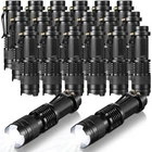 20 Pieces Led Flashlight Mini 3 Mode Tactical Torch Small Water Black New. Price: $63.92.