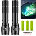 Led Flashlights High Lumens 2 Pack Super Bright Tactical 5 Modes Lamp New. Price: $20.89.