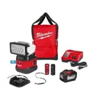 Milwaukee 2123-21HD M18 Utility Remote Control Search Light Kit W/ Portable Base New. Price: $1095.00.