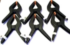 6 Goliath Industrial 9" Nylon Spring Clamps SC948 Clip Flex Pads 4" Jaw Capacity New. Price: $23.99.