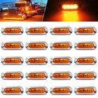 Aoxlfu 20PCS Amber 1224V Led Trailer Lights Side Marker Front Rear Tai... New. Price: $61.57.