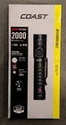 Coast 2000LUMEN Rechargeable Flashlight (PX200R) New. Price: $25.00.