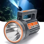 Rechargeable Diving Flashlight With Power Display, IP68 Waterproof And Submer... New. Price: $54.32.