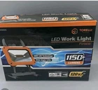 Torelli Tools Led Work Light Portable 120V 1150+ Lumens Model INV00505 Open. Price: $50.00.