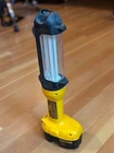 Dewalt DC527 18V Heavy Duty Fluorescent Area Work Light W/ DC9096 Battery Used. Price: $55.00.