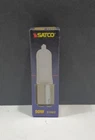 S1982 Satco 50W 120V T4 BA15D Mini Frosted Halogen Lamp New. Price: $12.97.