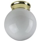 Diodesy Globe Light, Lamp Shade, 8" Glass Polished Brass, GU24, 2700K, 1250LM New. Price: $34.13.