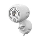 Mr. Beams White Plastic Security Spotlight Motion-sensing Led Adjustable New. Price: $14.99.