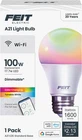 Smart Bulb, 100W Equivalent Color Changing And Tunable White, 2.4GHZ Wifi Light New. Price: $28.99.