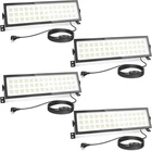 4 Pack Led Shop Lights, 100W 15000LM, Daylight Garage Lighting With Outlet New. Price: $166.99.