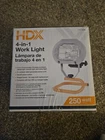 Hdx 250-WATT Halogen Portable Work Light Open. Price: $45.00.