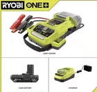 New - Ryobi One+ 18V 1600A Cordless Jump Starter Kit Battery Charger Led (P7110). Price: $129.99.
