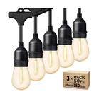 Svater Outdoor String Lights 150FT, E26 Socket, 48PCS S14 Shatterpo... Fast Ship New. Price: $115.70.