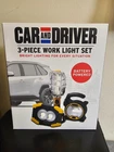 Car And Driver 3-PIECE Work Led Light Set Battery Powered * New In Box. Price: $19.85.