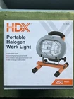 Brand New Hdx 250 Watt Portable Halogen Work Light Sku 265 669. Price: $18.99.