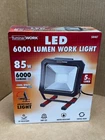 Luminar Work Led Portable Water Resistant 6000 Lumens Light - 58487 New. Price: $34.99.