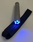 Inova Emissive Energy Blue Led Flashlight Silver Law Enforcement Nylon Holder Used. Price: $34.99.