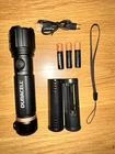 Duracell Durabeam Ultra Hybrid Led Flashlight 1500 Lm Rechargeable Or Batteries New. Price: $10.99.