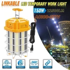 150W Led Temporary Construction 5000K Tunnel Job Site Lighting Linkable New. Price: $99.45.