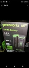 Greenworks Pro 60V High Current Lithium Ion Battery Compatible With Tools New. Price: $130.00.