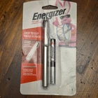 Energizer Led Pen Light 35 Lumens Silver Metal Pocket Clip Push Button PLM22 New. Price: $5.99.