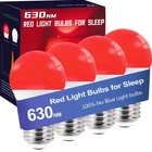 Zeqidou 630NM Red Light Bulbs For Sleep Dimmable, 100 Blue Blocking, Sl... New. Price: $23.92.