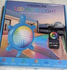 Priorare Bluetooth Pool Light 113 Leds IP68 Multicolor App Control New. Price: $19.99.
