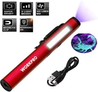 Workpro Led Pen With Uv Flashlight 450 Lumens 365NM Detector New. Price: $16.19.