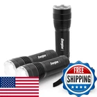 Energizer T-300 Flashlights 3-PACK Bright For Tactical Edc New. Price: $57.99.