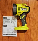 New Ryobi 18V One+ Cordless Led Spotlight Handheld Work Tool Only PCL661B Open. Price: $49.95.