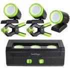 3-PACK Rechargeable Led Work Lights With Portable Case, 360-DEGREE Adjustable... New. Price: $60.03.