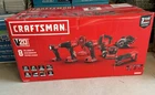 Craftsman V20 8-TOOL Power SETCMCK802C2 Lithium-ion (2) Batteries & Charger New. Price: $379.99.