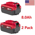 20VOLT 8.0AH For Porter Cable Max PCC681L PCC700 Lithium-ion Battery 8AH Usa New. Price: $58.17.