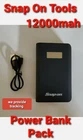 Snap On Tools 12000MAH Portable Power Bank Dual Usb External Battery Charger New. Price: $117.95.