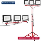 Vevor Led Work Light With Stand, 21000 Lumens, Three-head Portable Camping New. Price: $100.73.