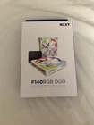 Nzxt F140RGB Duo 140MM Dual-sided Fan Twin Pack (white) W/rgb Controller New. Price: $50.00.