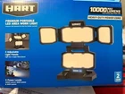 Hart Fsi 90-1253-10K Corded Portable 4-PANEL Plug-in Led Work Light 10000 Lumens New. Price: $69.99.