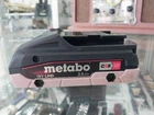 Genuine Metabo 18V 3.5AH Lihd Rechargeable Battery Used. Price: $40.92.