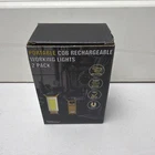Innofox 2 Pack Led Rechargeable Magnetic Work Lights 1500 Lumens Hanging Hook New. Price: $25.00.