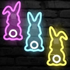 Roceei 3 Pcs Easter Neon Signs Bunny Rabbit Egg Led Lights Usb Wi... New. Price: $46.46.