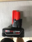 Milwaukee 48-11-2440 12-VOLT Xc 4.0 Ah Red Lithium Cordless Tool Battery New. Price: $40.00.
