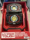 Hyper Tough 2000LM Led Work Light, Folding Stand, 5000MAH Battery 8 Modes New. Price: $24.99.