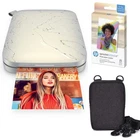 Hp Sprocket Select Portable Instant Photo Printer Zink Paper Bundle - Eclipse New. Price: $119.99.