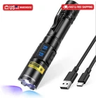 Darkbeam Uv Flashlight 365NM & 395NM Dual Light, Usb Rechargeab New. Price: $32.73.
